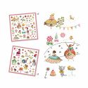 Prinsess Tea party stickers