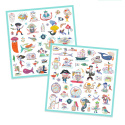 Pirate attack! stickers