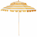 Bella Vista parasoll Ø 2,2 m - yellow retro stripe