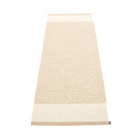 Edit matta - beige/vanilla/beige metallic