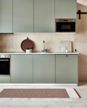 Edit matta - brick/vanilla/linen metallic