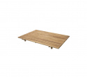 Sticks plattform soffmodul bas - teak