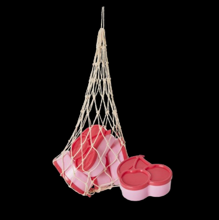 Cherry förvaringsburk small, 4-pack - pink i gruppen Inredning / Kök & Dukning hos Sommarboden i Höllviken AB (FBOX-4ZCHE)