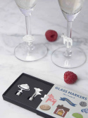 Like a swede glasmarkörer, 6-pack - silver