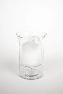 Castella stormlykta H26 cm - clear