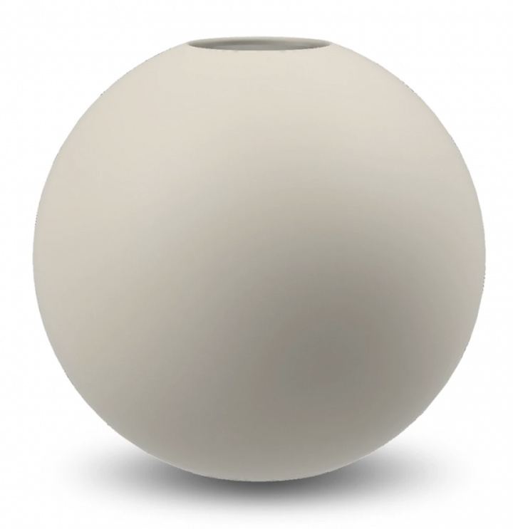 Ball vas 8 cm - shell i gruppen Inredning / Dekoration / Vaser hos Sommarboden i Höllviken AB (HI-028-01-SH)