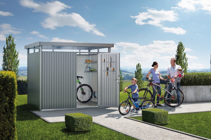 HighLine trädgårdsskjul - fler utföranden i gruppen Utemöbler / Tillbehör ute / Hyllor & Förvaring hos Sommarboden i Höllviken AB (HighLinetradgardsskjul)