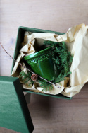 Köpenhamn kruka glaserad, Ø 16 H14 cm - emerald green