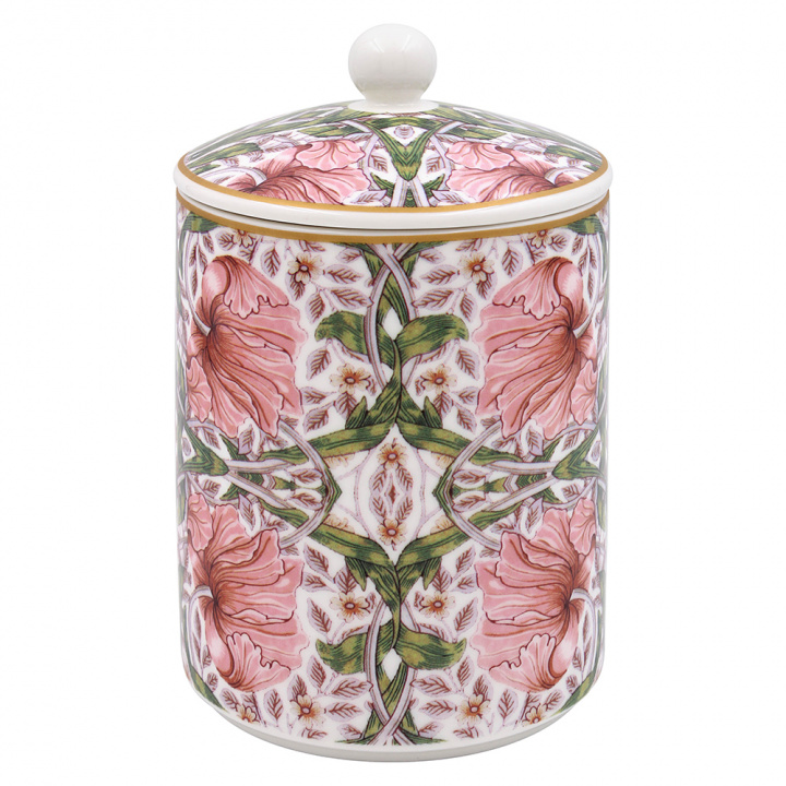 Pimpernel Pink burk med lock i gruppen Inredning / Dekoration / Hyllor & Förvaring hos Sommarboden i Höllviken AB (LP95676)