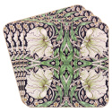 Pimpernel Midnight glasunderlägg, 4-pack