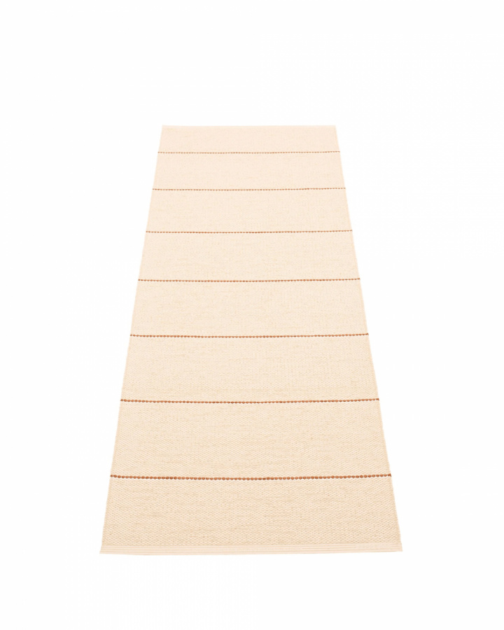 Lea matta - beige/rust/vanilla i gruppen Inredning / Textilier / Mattor hos Sommarboden i Höllviken AB (Lea-beige)