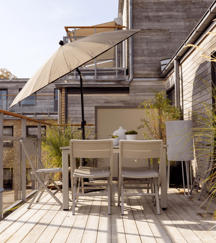 Lomma Small / Wilkie matgrupp - light grey i gruppen Utemöbler / Matgrupper / Bygg själv hos Sommarboden i Höllviken AB (Lomma-S-Wilkie-SET)