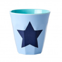 Star melamin mugg - soft blue