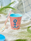 Anchor melamin mugg - red