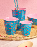 Cherry Love melamin mugg - blue