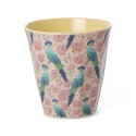 Exotic Bird melamin mugg - soft pink