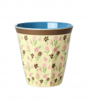 Hacienda Flower melamin mugg - cream