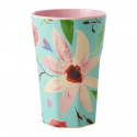 Selma Flower melamin lattemugg - mint