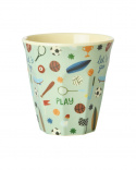 Sports melamin mugg - soft green