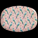 Exotic Bird melamin bricka - soft pink