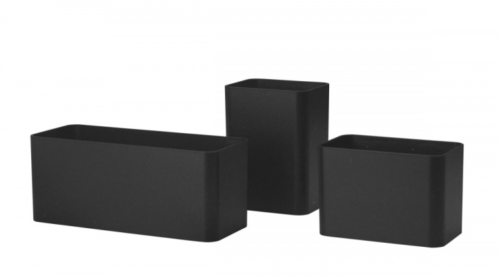 String organizers 3-pack - svart i gruppen Inredning / Dekoration / Hyllor & Förvaring hos Sommarboden i Höllviken AB (ORGMIX-13-3)