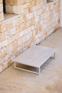 Bordsskiva 120x70 cm - sand lavasten glaserad