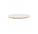 Bordsskiva Ø 144 cm - travertine look ceramic
