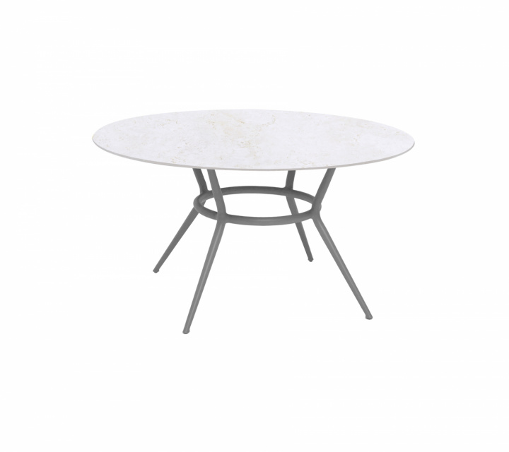 Bordsskiva Ø 144 cm - travertine look ceramic i gruppen Utemöbler / Bord / Matbord hos Sommarboden i Höllviken AB (P144COTRL)