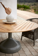 Bordsskiva Ø 144 cm - teak