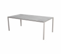Bordsskiva 200x100 cm - fossil grey keramik