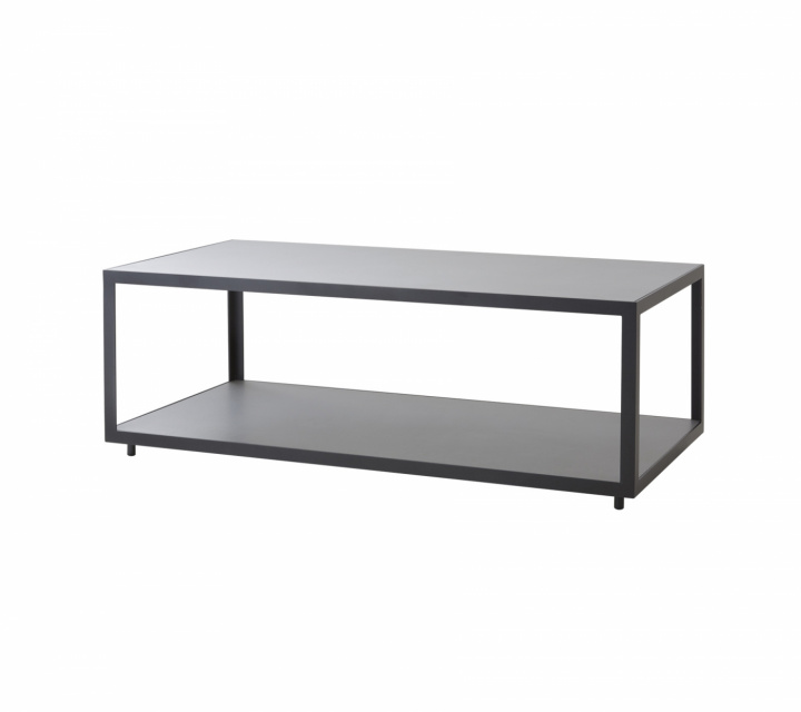 Level soffbordsskiv-set rekt (2 st) - light grey keramik i gruppen Utemöbler / Bord hos Sommarboden i Höllviken AB (P5009TII)