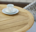 Bordsskiva Ø 60 cm - teak