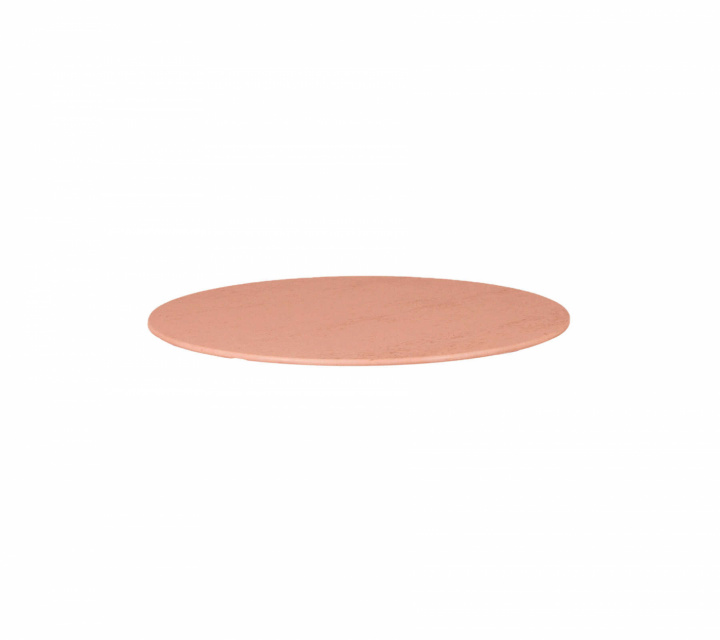 Bordsskiva Ø 70 cm - terracotta keramik i gruppen Utemöbler / Bord / Soffbord & Sidobord hos Sommarboden i Höllviken AB (P70COU)