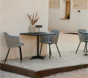 Bordsskiva 75x75 cm - lava grey