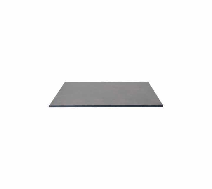 Bordsskiva 75x75 cm - dark grey structure kompaktlaminat i gruppen Utemöbler / Material / Aluminiummöbler hos Sommarboden i Höllviken AB (P75X75HPSDG)