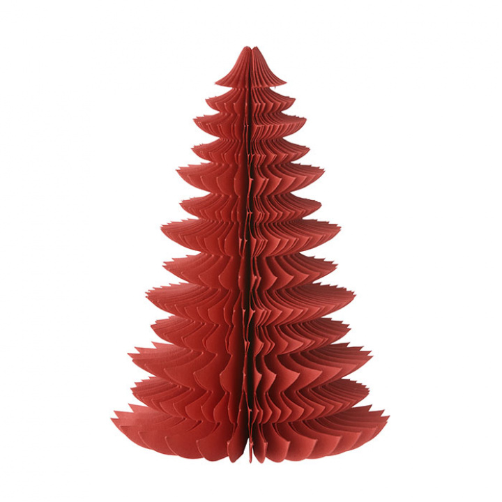 Wispwood Honeycomb dekoration - ruby i gruppen Jul / Juldekoration hos Sommarboden i Höllviken AB (PATR26WW554)