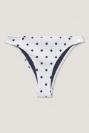Polka Dot Nefeli bikinitrosa - white/navy