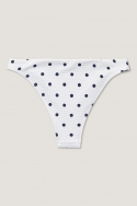 Polka Dot Nefeli bikinitrosa - white/navy