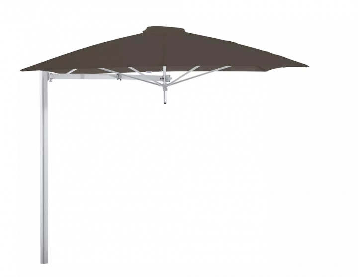 Paraflex Mono Parasoll, square, 230 cm, Neo arm Alu - Taupe i gruppen Parasoller / Restaurangparasoll hos Sommarboden i Höllviken AB (PFMONO230NEO-TAUPE)