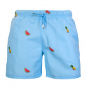 Pineapple & Watermelon badshorts, barn - ljusblå