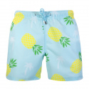 Pineapple/Palm badshorts - mint
