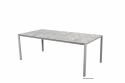 Pure matbord 200x100 H73 cm - light grey/flera bordsskivor