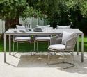 Pure matbord 200x100 H73 cm - taupe/flera bordsskivor