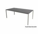 Pure matbord 200x100 H73 cm - taupe/flera bordsskivor