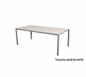 Pure matbord 200x100 H73 cm - taupe/flera bordsskivor