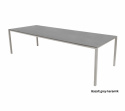 Pure matbord 280x100 H73 cm - sand/flera bordsskivor