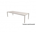 Pure matbord 280x100 H73 cm - taupe/flera bordsskivor