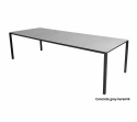 Pure matbord 280x100 H73 cm - lava grey/flera bordsskivor