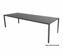 Pure matbord 280x100 H73 cm - lava grey/flera bordsskivor