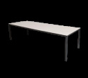 Pure matbord 280x100 H73 cm - lava grey/flera bordsskivor